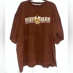 Phat Farm Vintage 90s Men’s Graphic Oversized Baggy Tee XXL